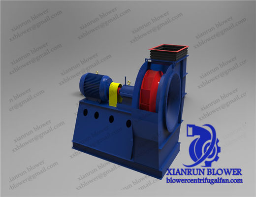 공업 원심 환기와 동력기 직경 90-3500mm 공기의 온도 범위 20-1000도 높은 온도 원심 환