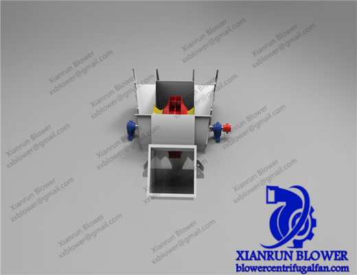 고압 양흡입（형） 원심분리기 팬 380mm-3200mm 임펠러 직경