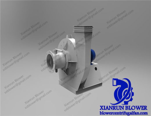산화 지지를 위한 고압 원심력 뒤처지는 구부러진 팬 350KW