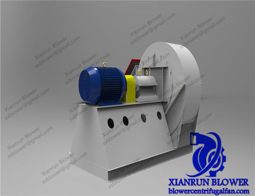 공업 원심 환기와 동력기 직경 90-3500mm 공기의 온도 범위 20-1000도 높은 온도 원심 환