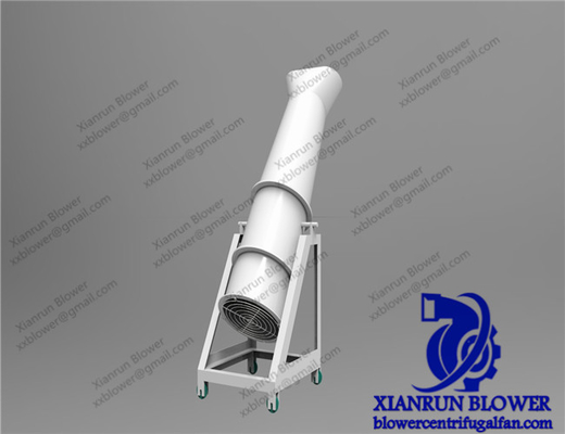 찬성되는 시멘트 킬른 산업 축 팬 저잡음 ISO 9001