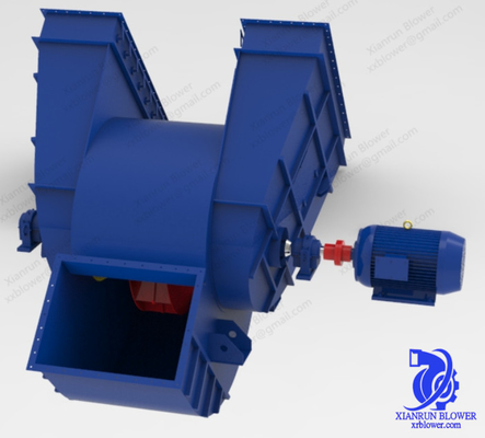 5 - 집진을 위한 350KW 맞춘 산업적 팬 송풍기 220V 660V
