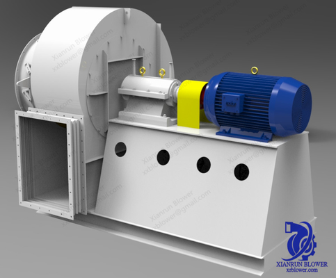 뒤로 경사진 단일의 유입구 원심분리기 팬 5KW - 350KW ISO 9001은 찬성했습니다