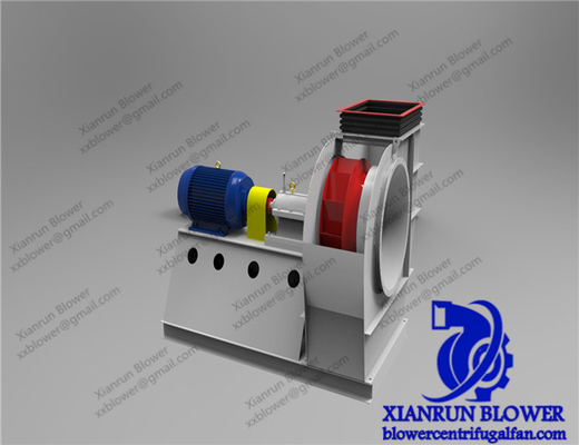 560-2900rpm 뒤처지는 원심분리기 팬 FRP 원심형 송풍기