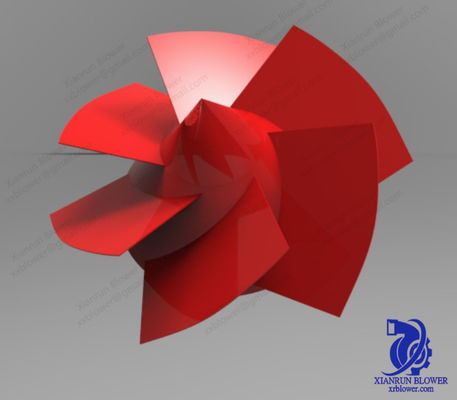 소음과 내구성있는 임펠러 디자인을 가진 산업용 축적 팬 다양한 산업의 축적 흐름 배기가스 응용 프로그램