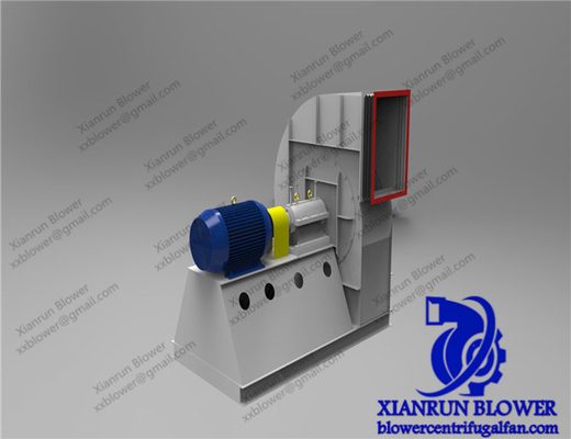 보일러를 위한 흡출 통풍 고온 원심분리기 팬 350KW