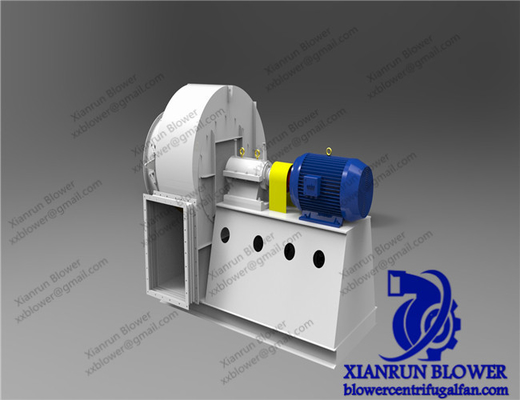보일러를 위한 흡출 통풍 고온 원심분리기 팬 350KW