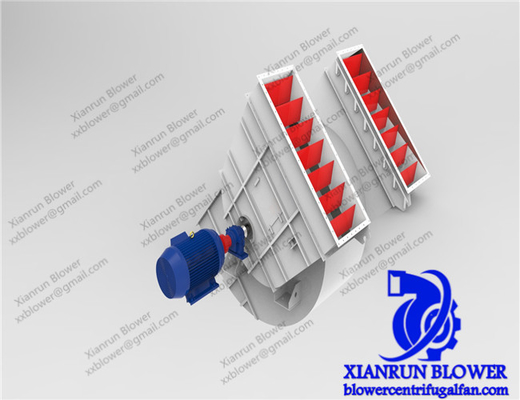 저소음 양흡입（형） 원심분리기 팬 포워드는 5KW-350KW를 굽혔습니다