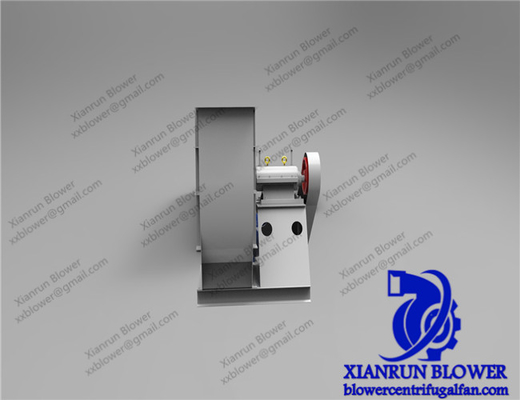 OEM 맞춘 산업적 팬 440V 480V 뒤처지는 구부러진 원심형 송풍기