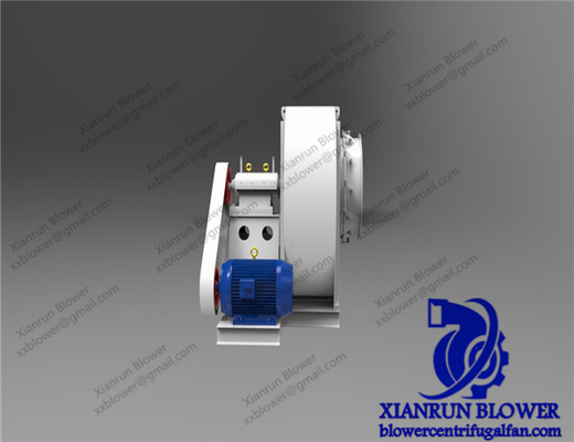 OEM 맞춘 산업적 팬 440V 480V 뒤처지는 구부러진 원심형 송풍기